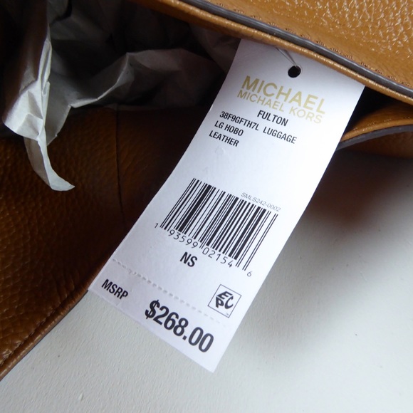 Michael Kors Fulton Lg. Hobo Shoulder Bag Leather - Picture 6 of 8